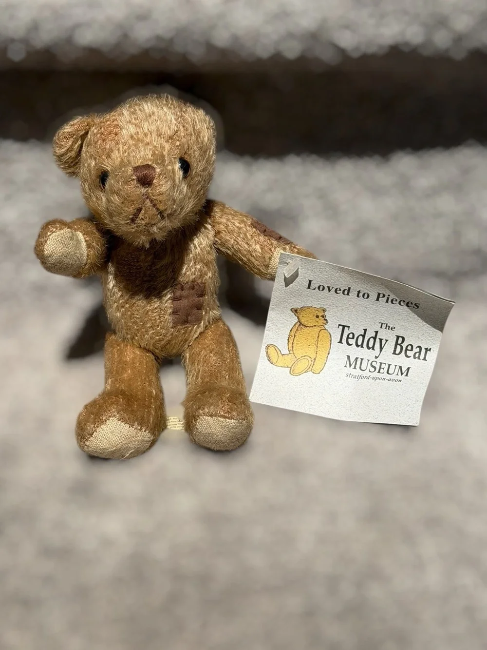 NEW The Teddy Bear Museum “Loved To Pieces”Plush Stratford Upon Avon England - Picture 3 of 9